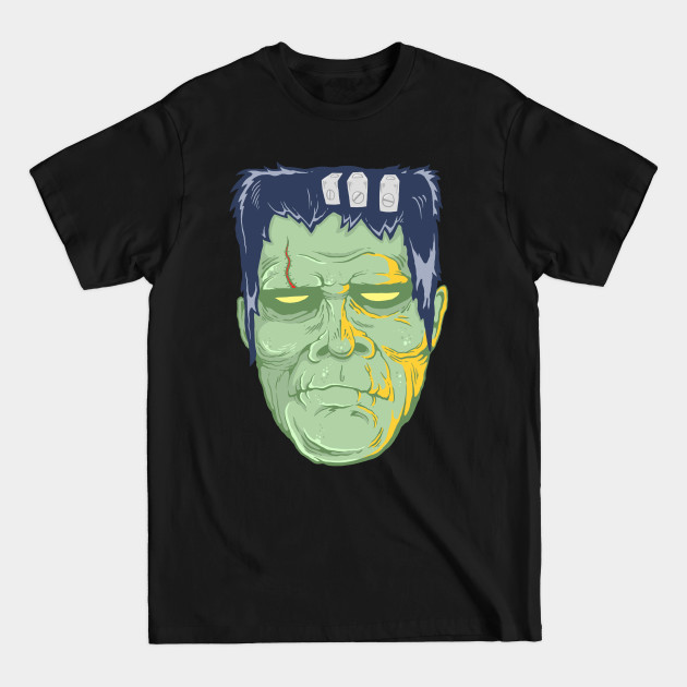 Discover Frankenstein Mask - Frankenstein - T-Shirt