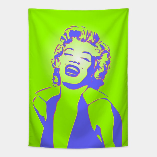 Marilyn Monroe | Pop Art Tapestry by williamcuccio