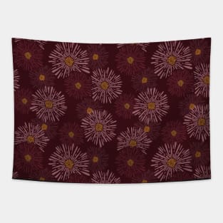 abstract flowers Tapestry