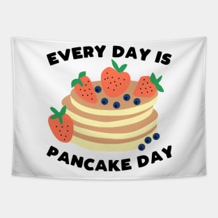 Funny pancakes lover slogan Tapestry