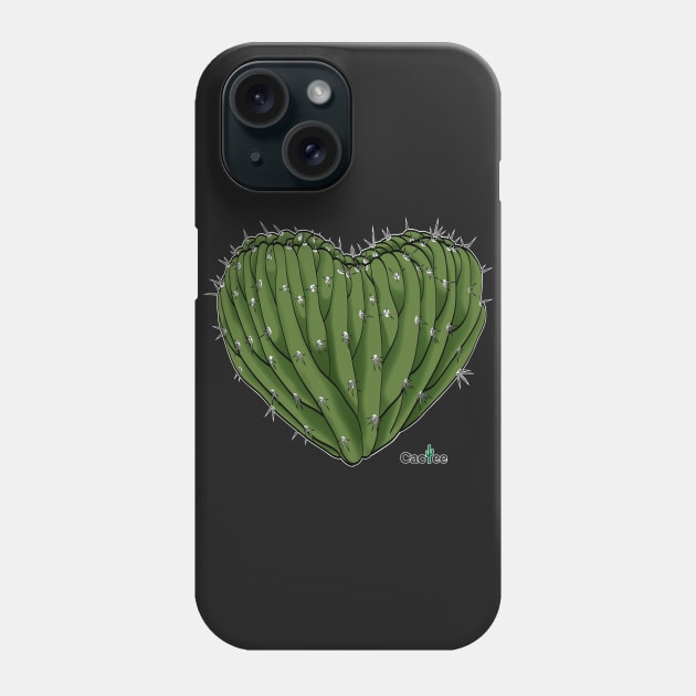 I Love Trichocereus Cacti Crests Phone Case by Cactee