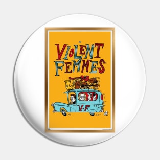 femmes fan Pin