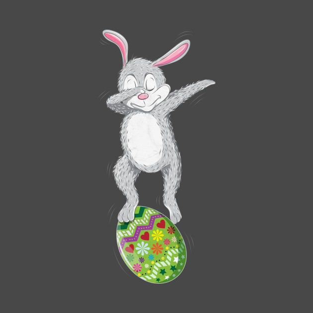 Dabbing Easter Bunny by diardo