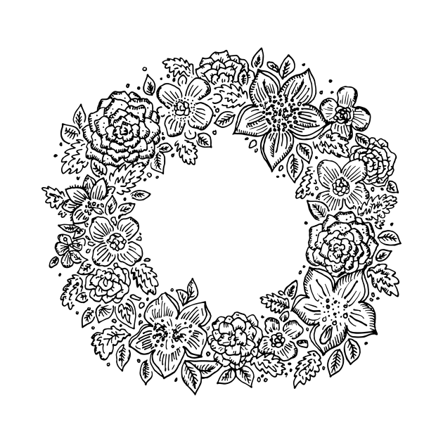 Floral Wreath by Roden and Co. 