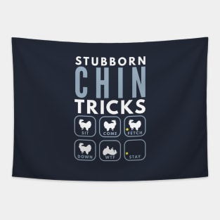Stubborn Japanese Chin Tricks - Dog Training Tapestry
