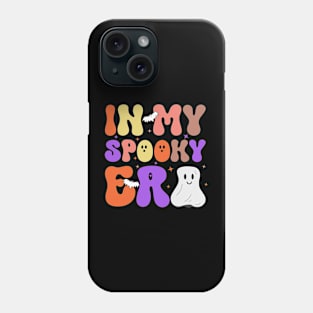 Cute In My Spooky Era Groovy Ghost Phone Case