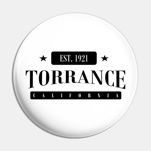 Torrance Est.1921 (Standard Black Transparent) by Mistah Wilson Pin by MistahWilson