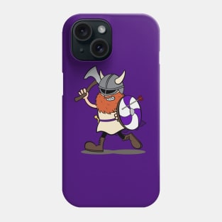 Viking Berserker Cartoon (Player 6 / purple version) Phone Case