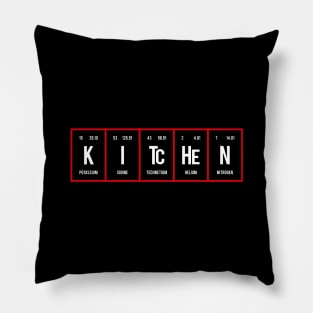 Kitchen - Periodic Table of Elements Pillow