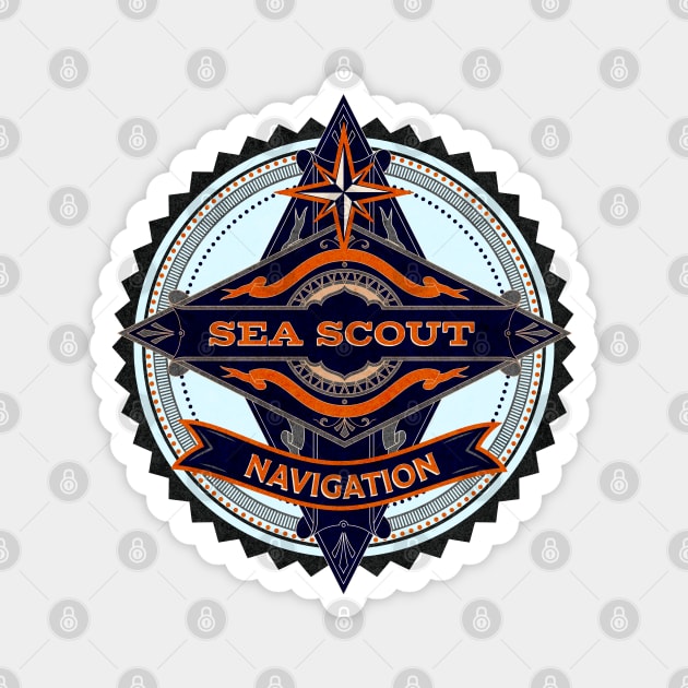 Sea Scout Navigation Magnet by antarte