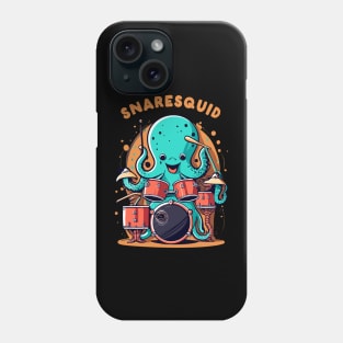 SnareSquid the drumming octopus Phone Case