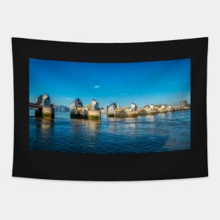 Thames Barrier London Tapestry