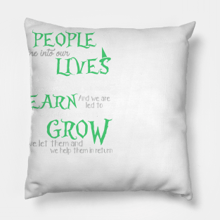 Wicked Musical Quote Pillow