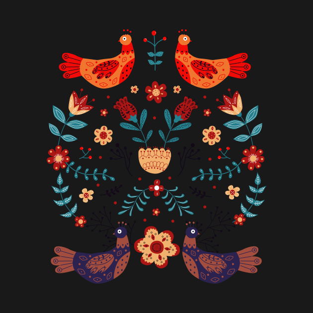 Design Based on Slavic Motifs by Gomqes