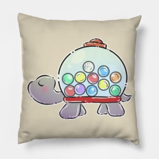 Terrarium Turtles - Gumball Machine Pillow