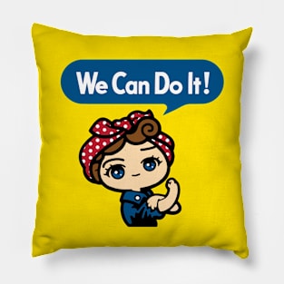 Rosie the Riveter Pillow