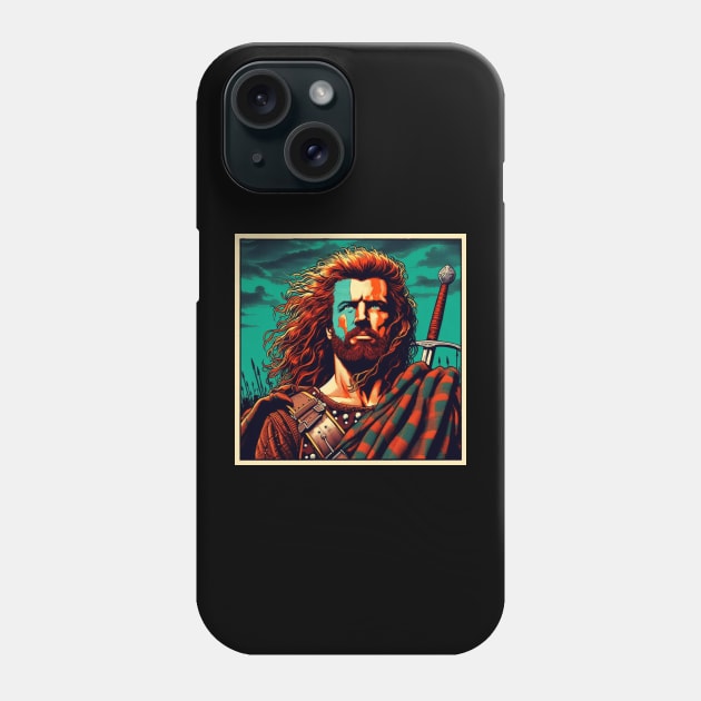 Braveheart 1995 Artwork Phone Case by nerd.collect