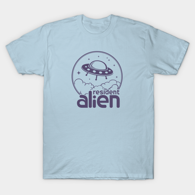 Resident Alien Ufo Resident Alien T Shirt Teepublic