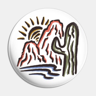 West Land Pin