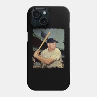 Mickey Mantle - Game 3 of The 1964 World Series Phone Case