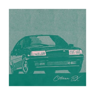 Citroën BX ----1980s Aesthetic Art Print Design T-Shirt