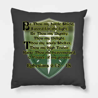 Be Thou My Battle Shield Pillow