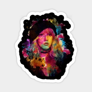 Stevie Nicks - Watercolor Illustration Magnet