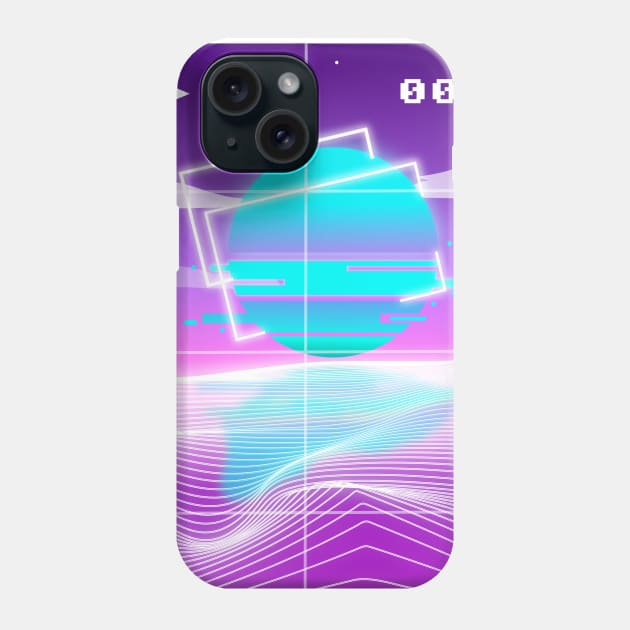 vaporwave aesthetic Phone Case by Bossin