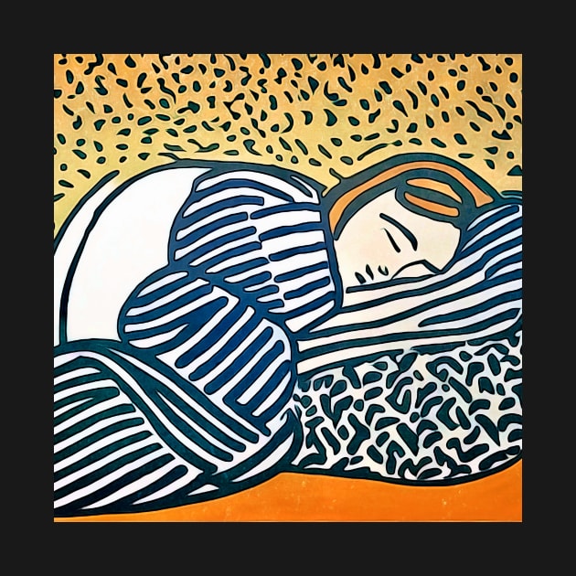 Sleeping Woman-Matisse inspired by Zamart20