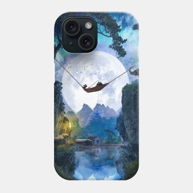 Dreamland Phone Case by Jendi Art