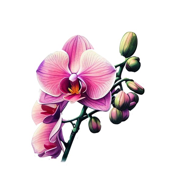 Pink Orchid by Mixtgifts