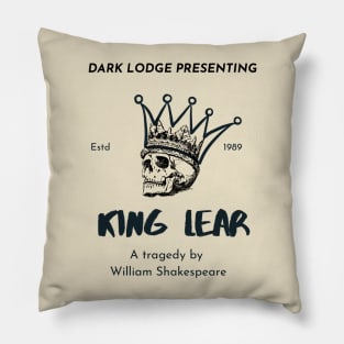 Dark Academia Shakespeare Pillow