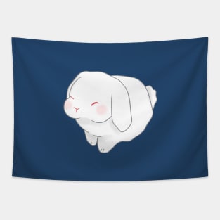 smile eyes red holland lop rabbit | Bunniesmee Tapestry
