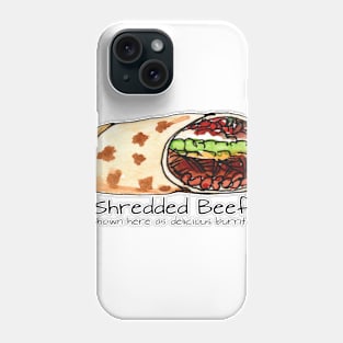 Shredded Beef Phone Case