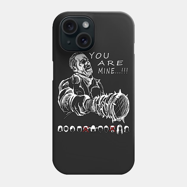 eeny lucille meeny miny moe Phone Case by zopandah