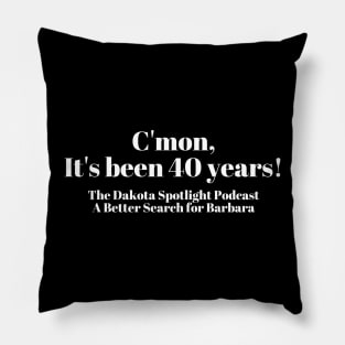 40 years Pillow