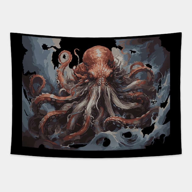 octopus Tapestry by godzilla