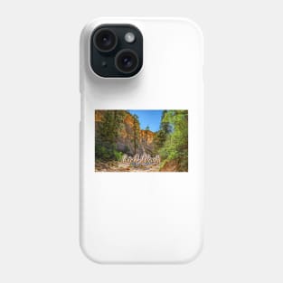 Lick Wash Trail Hike Phone Case