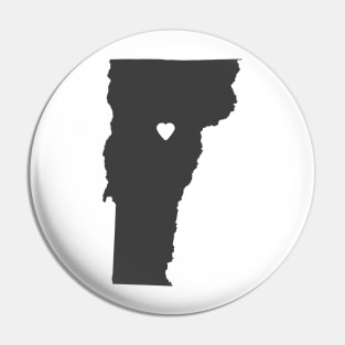 Vermont Love Pin