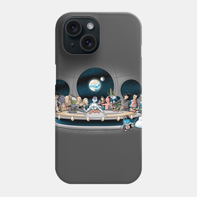 Bad fighters dinner Phone Case by Cromanart