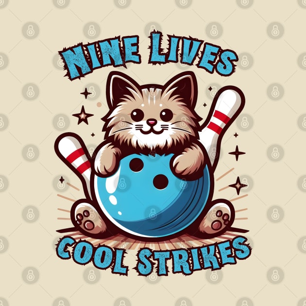 Bowling cat by Japanese Fever