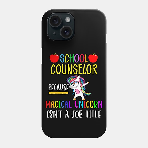 Funny Cute School Counselor Gift Phone Case by JPDesigns