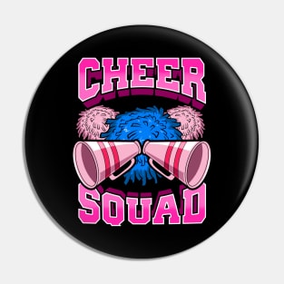 Cheer Squad Cheerleader Cheer Leading Pin