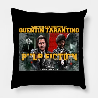 Pulp fictional artwork design Pillow