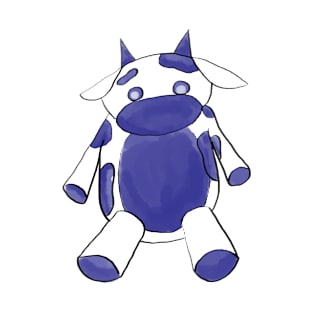 Blueberry Cutie Cow T-Shirt