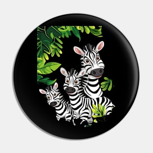 Zebra Educational Outreach Pin