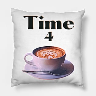 Time for a cup of Coffee or a Cappuccino Pillow