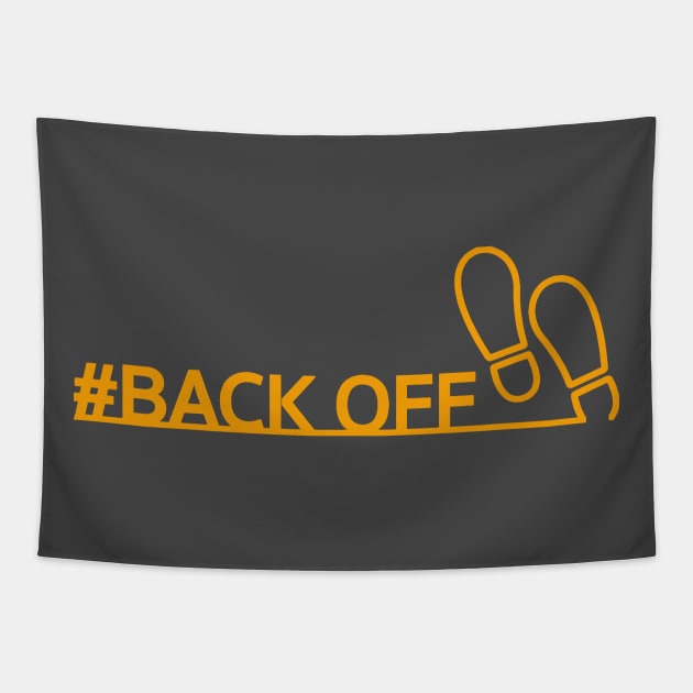 #BACKOFF Movement Tapestry by The Perfect Mind