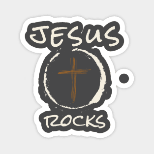 Jesus Rocks Magnet