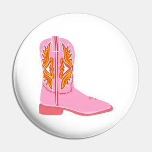 Cowgirl Boots (pink) Pin